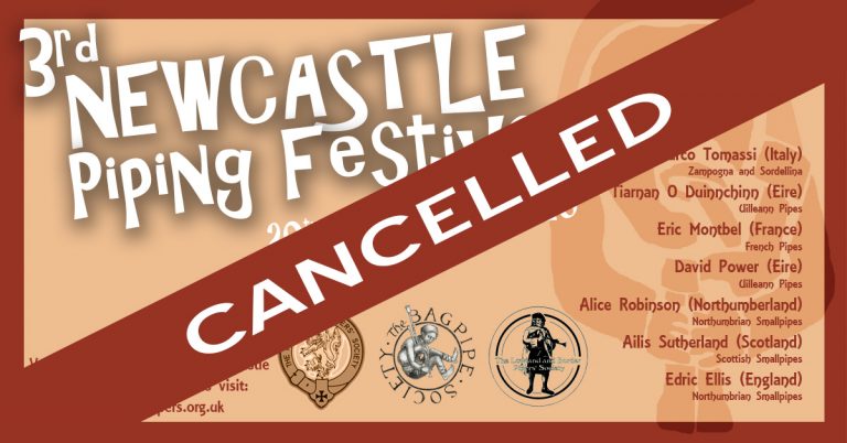 Piping Festival CANCELLED